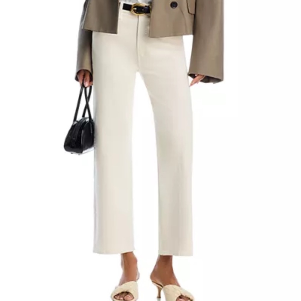MOTHER Women's Cream Ankle & Cropped Jeans - Picture 3 of 8